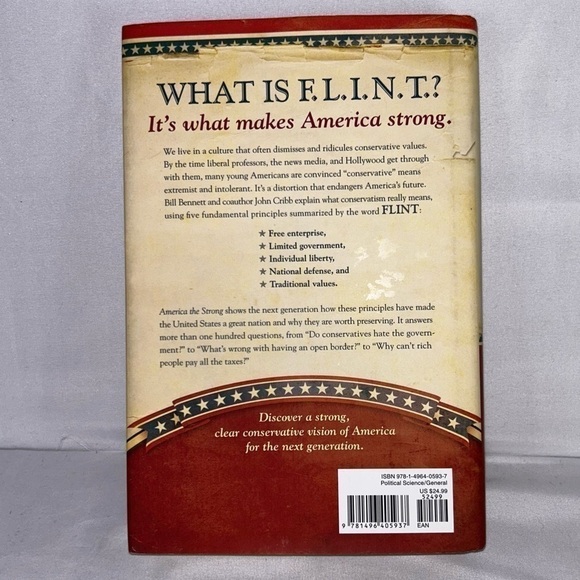 Hardcover: America the Strong: Conservative Ideas to Spark the Next Generation - Picture 4 of 4